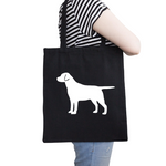 Load image into Gallery viewer, ANY BREED Black Cotton Tote Bag
