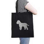 Load image into Gallery viewer, ANY BREED Black Cotton Tote Bag
