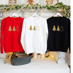 Load image into Gallery viewer, Christmas Sweatshirt, Christmas Tree Jumper, Glitter Christmas Jumper
